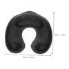 Beavorty 2pcs Hair Perm Neck Tray Sponge Hair Neck Tray Perm Container Clothing Protector for Salon Cutting and Styling view 2