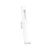 Beavorty 5Pcs Silicone Lip Brush Applicator Transparent Head Makeup Tool for Lipstick Lip Mask Eyeshadow and Blush Portable Skin Friendly Beauty Brushes for Travel and Home view 2