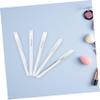 Beavorty 5Pcs Silicone Lip Brush Applicator Transparent Head Makeup Tool for Lipstick Lip Mask Eyeshadow and Blush Portable Skin Friendly Beauty Brushes for Travel and Home view 4
