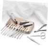 Beavorty 16Pcs Dead Skin Remover Manicure Set Cuticle Pusher Toenail Cleaner Tools Portable Pedicure Kit with Storage Case for Nail Care view 3