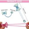 10 Pack Hair Balls for Girls Hair,Hair Ties for Girls Toddler Kids Ponytail Holders Hair knockers Cute Hair Accessories (yellow pink purple rose blue) view 3