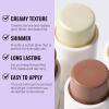 HECI BEAUTY Cream Contour Stick Kit for Mature Skin, Moisturize Bronzer Pen and Highlighter with Brush, Brightens & Shades Pencil, Long Lasting & Smooth Gliding Face Illuminator for Older Women view 2