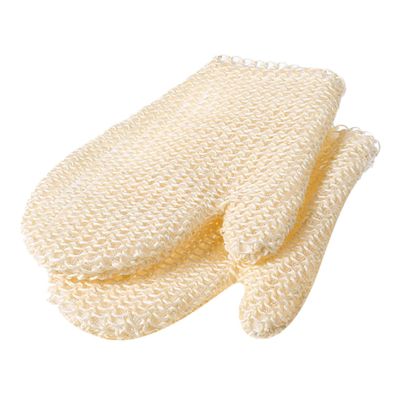 FRCOLOR 2Pcs Body Exfoliating Mitts Scrubber Gloves for Deep Exfoliation Comfortable Bathing Experience Suitable for All Skin Types
