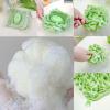 2-Piece Soap Bar Loofah Pouch, 2-in-1 Exfoliating Bathing Sponge (Beige) view 2