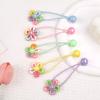 10 Pack Hair Balls for Girls Hair,Hair Ties for Girls Toddler Kids Ponytail Holders Hair knockers Cute Hair Accessories (pink yellow blue purple green) view 4