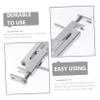 SAFIGLE 1Set Painless Ear Piercing Tool Kit Manual Ear Piercer Studs Safe and Allergy Ear Piercing Gun for Quick Home Use view 4