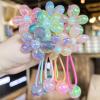10 Pack Hair Balls for Girls Hair,Hair Ties for Girls Toddler Kids Ponytail Holders Hair knockers Cute Hair Accessories (pink blue green purple rose) view 1