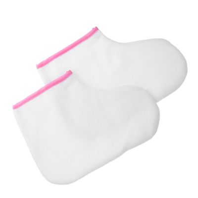 Beatifufu 2Pcs Reusable Paraffin Wax Foot Covers Soft Thermal Liners for Foot Care for Salons and Home Use for and Pedicures