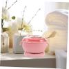 minkissy Portable Hair Removal Wax Warmer Machine Foldable Wax Heater for Smooth Skin Easy to Clean Nonstick Pot for Home Salon Use view 4