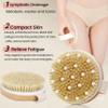 2 Pcs Dry Brushing Body Brush with Massage Nodes,Exfoliating Brush Body Scrubber for Dry Skin, Lymphatic Drainage,Promote Circulation,Soft Skin view 4