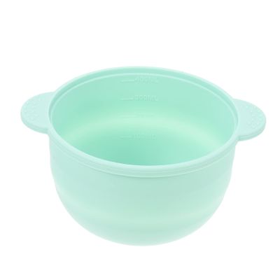 SAFIGLE Non Stick Silicone Wax Melting Bowl Capacity Wax Heater Accessory Heat Resistant DIY Wax Container for Hair Removal Easy to Clean Durable Design