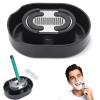 Men's Shaving Razor Rinser Cleaner,Portable Razor Rinser for Shave,Applies to Most Hand Shavers,Quick Cleaning,Say Goodbye to Clogged Razors and Dirty Sinks (1Pcs) (black) view 1