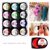 CATHATRR 12 Colors/Set Drawing Gel Polish Carved Gel Manicure Nails Flowers Designs Polish Drawing view 2
