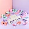 100 Pcs White Hair Clip Display Cards Hair Bow Hairpin Packing Cards Hair Accessories Holder Paper Cardboard for Hair Claw Clips, Hair Clip Holder Hair Accessories Display and Organizing view 4