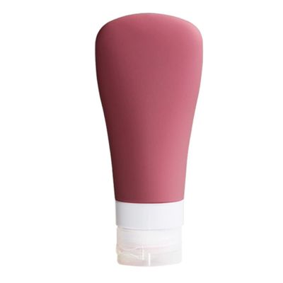 Healvian 3Pcs Silicone Travel Bottles Leak Gel Holders for Makeup Lotion Toiletries Lightweight Easy to Clean Durable Containers for Outdoor Use