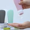 Healvian 3Pcs Silicone Travel Bottles Leak Gel Holders for Makeup Lotion Toiletries Lightweight Easy to Clean Durable Containers for Outdoor Use view 4