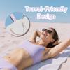 Dual Head Bikini Trimmer for Women -2-in-1 Electric Razors with Painless Ceramic Blades,IPX7 Waterproof,USB-C Rechargeable Electric Shaver for Pubic,Underarm & Body view 4