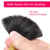 28Inch 1 Bundle 50g Human Braiding Hair Deep Wave Bulk Human Hair for Braiding No Weft Curly Braiding Hair Bulk Curly Human Hair for Boho Braids 12A Brazilian Virgin Hair Extensions Natural Color view 3