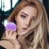 Healvian 5Pcs Purple Velour Makeup Powder Sponges for Loose Powder and Foundation Double-Sided Applicators for Women for Cosmetic Use and Touch-Ups view 4
