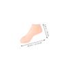 BCOATH 1Pair Silicone Moisturizing Socks for Women Flexible Foot Covers for Dry Cracked Heels for and Daily Skin view 2