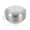 Anneome Men Stainless Steel Shaving Bowl with Lid Durable Reusable Shaving Soap Cup for Easy Cleaning Bathroom Decor and Long Term Use view 2