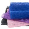 African Net Long Net Bath Sponge, African Bath Sponge, Exfoliating Shower Body Scrubber, Back Scrubber, Skin Smoother, Great for Daily Use, 4 Pieces (Black, Pink, Blue, Brown) view 1
