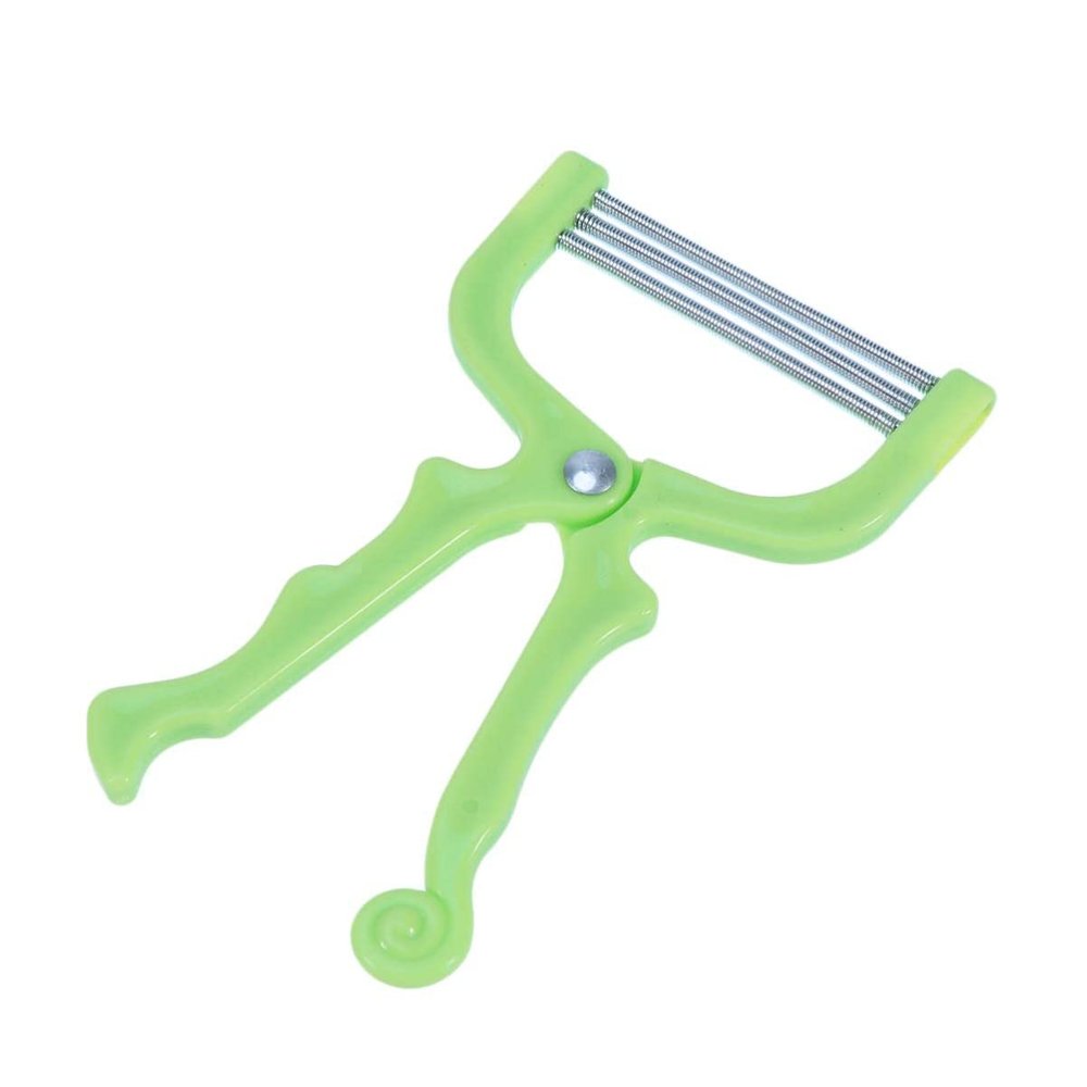 Beaupretty Manual Facial Hair Remover Spring Threader Epilator Tool for Face Green Removes Unwanted Hair From Root for Softer Skin Suitable for Wet Dry Use
