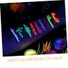 FRCOLOR 6Pcs Assorted Fluorescent Eyeliner for Cosplay Makeup Glows Under Skin Friendly Formula Easy to Wash for Creative Art view 3