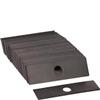 50 Pcs Trimmer Blades for Lawn Edging, 8x2-inch Dimensions, 1-inch Center Hole, Coated Steel view 1