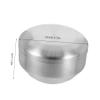 HOODANCOS Stainless Steel Shaving Bowl for Men with Protective Lid Durable Shaving Soap Bowl Elegant Bathroom Accessory Easy to Clean for Daily Use view 2
