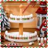 50 Pcs Christmas Lip Balm Bulk Mini Candy Cane Peppermint Flavor Lip Balms Bulk Christmas Stocking Stuffers Xmas Party Gifts Small Thank You Employee Appreciation Gifts for Women Men (Green Red) view 4