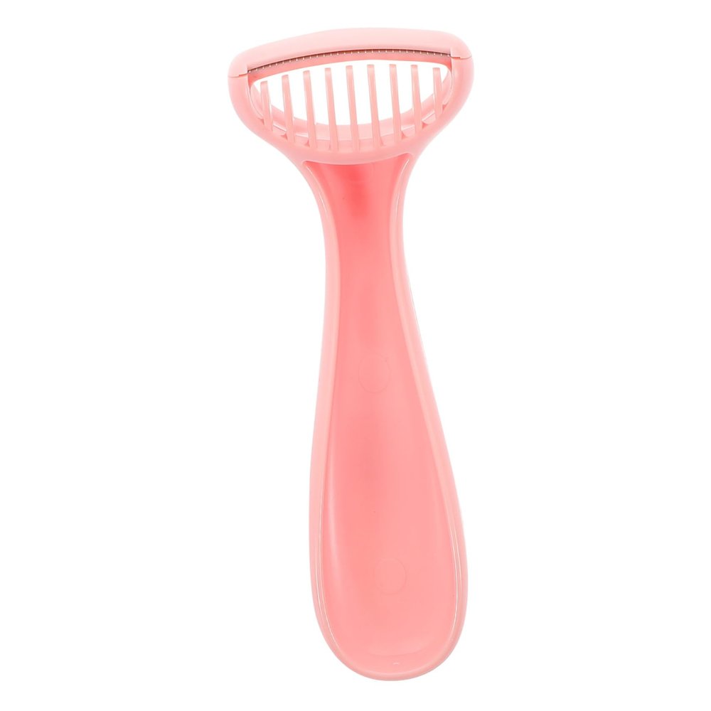 SOESFOUFU Manual Hair Shaver Precision Trimmer Travel Friendly Portable Facial Epilator for Painless Hair Removal Intimate Areas Legs and Underarms Compact Grooming Tool for Women