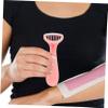 SOESFOUFU Manual Hair Shaver Precision Trimmer Travel Friendly Portable Facial Epilator for Painless Hair Removal Intimate Areas Legs and Underarms Compact Grooming Tool for Women view 4