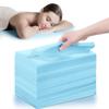 100 Pcs Disposable Bed Sheets (31" x 71"), Disposable Massage Table Sheets, Non Woven Fabric, Breathable SPA Bed Cover for Ultimate Hygiene & Comfort in Massage,Tattoos,Waxing, for Esthetician (Blue) view 1