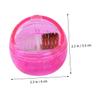TOGEVAL 2Pcs Nail Drill Bit Cleaner Ergonomic Manicure Brush for Nail and Use Compact and Detachable Design for Easy Cleaning of Nail Drill Bits view 2