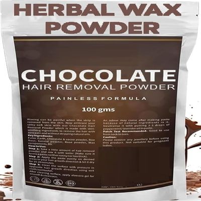 SA Chocolate Wa*xPow*der Herbal Wa*x Pow*derFor Hair Removal - Painless & Quick Solution For Hair Removal, Chocolate Wa*x Pow*derFor Men & Women