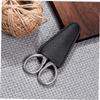 Didiseaon Beard Scissors Set 2PCS Trimming Scissors PU Cover Portable Beauty Tool for Men and Women for Home and Salon Use view 4
