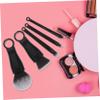 OATIPHO 5Pcs Portable Makeup Brush Cosmetic Tools for Foundation Powder and Blush Soft Faux Bristles for Even Application for Everyday Use and Travel view 4