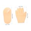 FRCOLOR Moisturizing Gloves and Socks Hands and Feet Care Gel Treatment for Dry Skin Overnight Hydrating Gloves and Socks Non Slip Reusable Spa Moisturizer for Cracked view 2