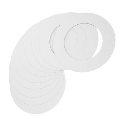 CALLARON 10Pcs Wax Machine Paper Mats for Hair Removal Gasket Rings Easy Clean Wax Heater Accessories Prevent Spills and Keep Your Waxing Supplies Organized