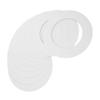 CALLARON 10Pcs Wax Machine Paper Mats for Hair Removal Gasket Rings Easy Clean Wax Heater Accessories Prevent Spills and Keep Your Waxing Supplies Organized view 1