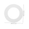 CALLARON 10Pcs Wax Machine Paper Mats for Hair Removal Gasket Rings Easy Clean Wax Heater Accessories Prevent Spills and Keep Your Waxing Supplies Organized view 2