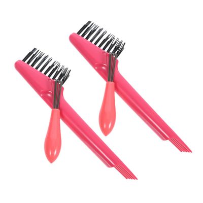 Healeved 1Set Hair Brush Cleaner Tool Cleaning Comb for Efficient Removal of Hair and Dust Ergonomic Design for Easy Use Essential for Home and Travel