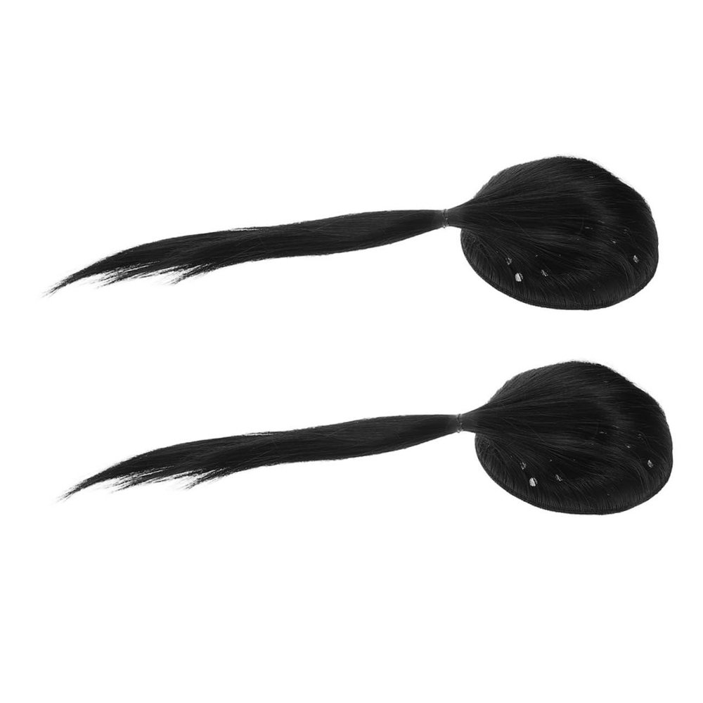 LIFKOME 2Pcs High Crown Hair Volume Enhancer Extensions for Women Synthetic Ponytail Pad for Easy Updos Natural Look and Versatile Hairstyling Options