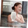 BESTYASH 2Pcs Silk Exfoliating Gloves for Gentle Skin Massage Soft Bath Mitts for Dead Skin Removal for and Travel Use view 3