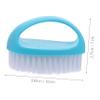 Beaupretty 2Pcs Portable Nail Cleaning Brushes Ergonomic Fingernail Tools for Home Salon Use for Nail Art and Durable Material Design for Travel view 4