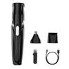WRITWAA 1Set Electric Nose Hair Trimmer Low Noise Facial Hair Clipper for Men Women Portable Rechargeable Easy Cleaning Design for Eyebrows Ears Body Hair Removal view 1