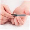 FRCOLOR 1Set Nail Files Double Sided Metal Nail Tools for Manicure Durable Smooth Finish Comfortable Grip for Easy Use view 3
