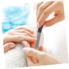 FRCOLOR 1Set Nail Files Double Sided Metal Nail Tools for Manicure Durable Smooth Finish Comfortable Grip for Easy Use view 4