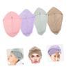 CALLARON 4Pcs Quick Drying Microfiber Dry Hair Towels Super Absorbent Hair Caps for Home Use Solid Hats for Daily Care and Travel Protect Hair from Damage view 4